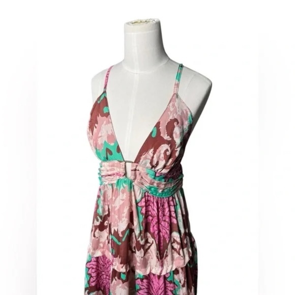 Gold & Silver Paris Maxi Botique Dress - Picture 3 of 7